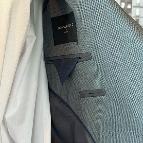 🎯SOLD🎯 Banana Republic Slim Fit Suit Jacket/Blazer NWT - Picture 6 of 10